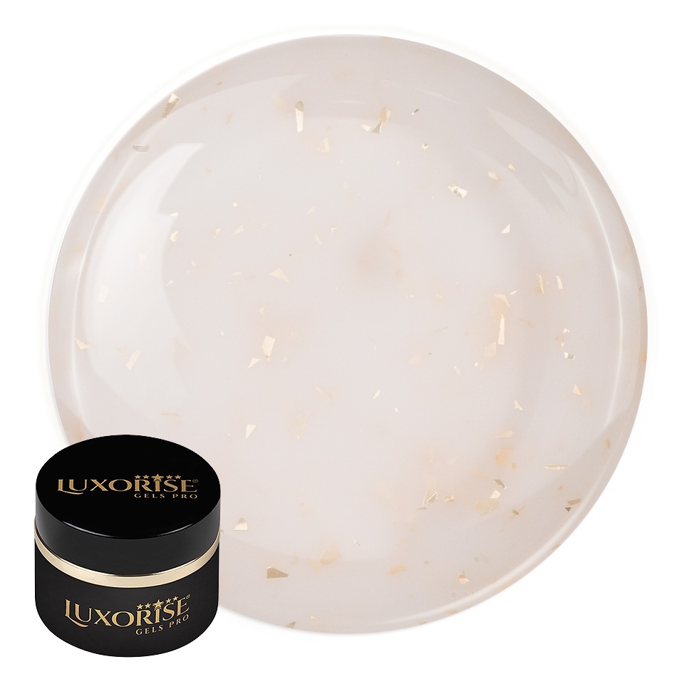 Gel UV Constructie RevoFlex Golden Burst 15ml Luxorise