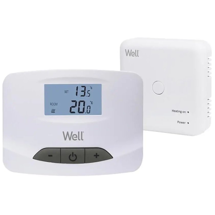 Termostat Wireless Well cu Afisaj Digital