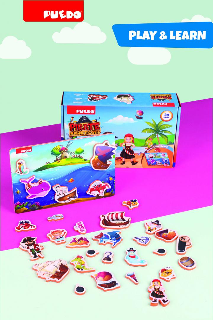 Joc Magnetic cu Pirați - Educativ și Captivant | Generic - imagine 7