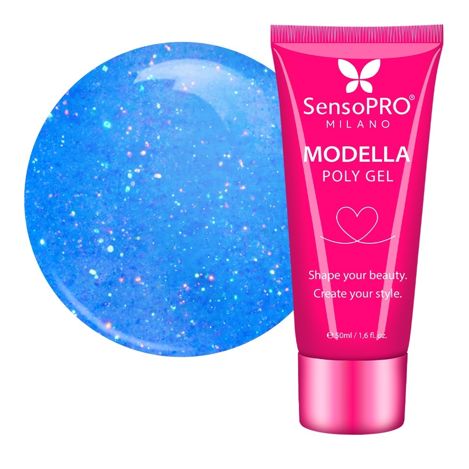 Polygel MODELLA SensoPRO Milano - Sapphire Mode, 50ml