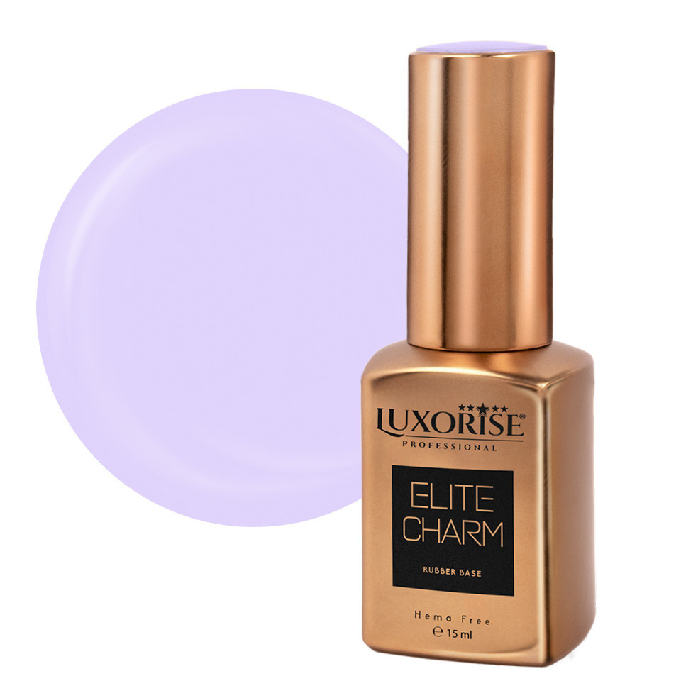 Rubber Base Hema Free Luxorise Elite Charm Mauve Melody