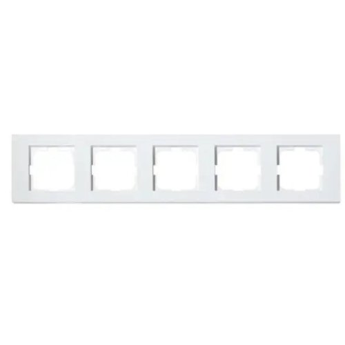 Rama Ovivo Grano OV00050, 5 Module, Alb