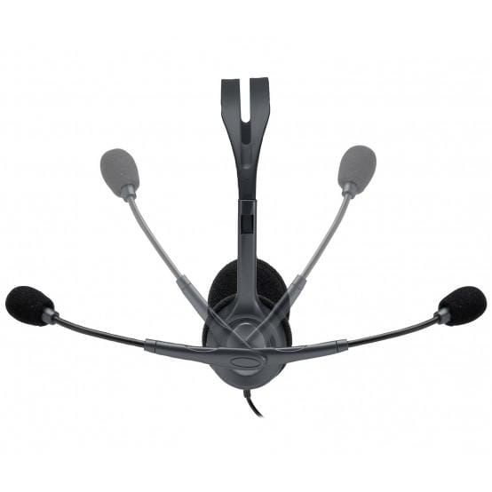 Căști Logitech H111 cu Fir, Microfon Ajustabil, Negru - imagine 3