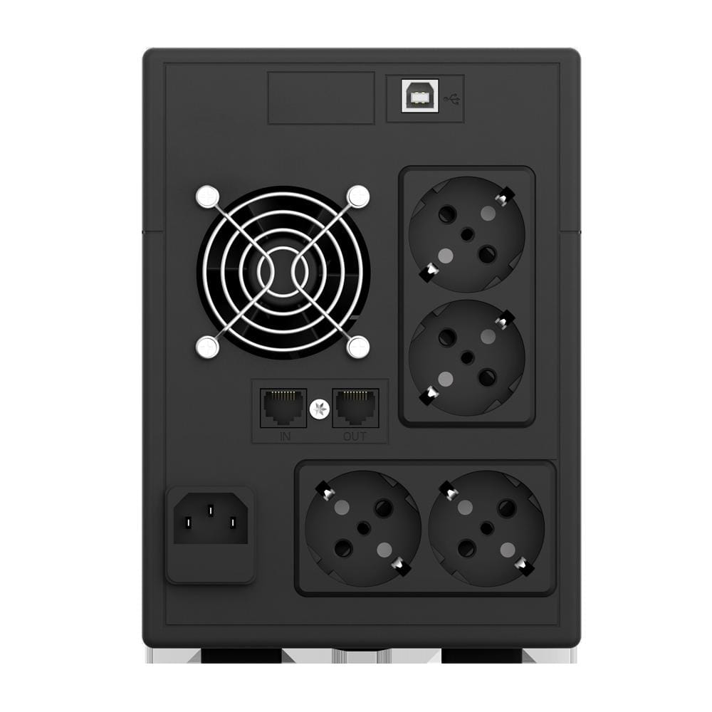 UPS NJOY Cadu 2000 2000VA/1200W Ecran tactil LCD - imagine 4