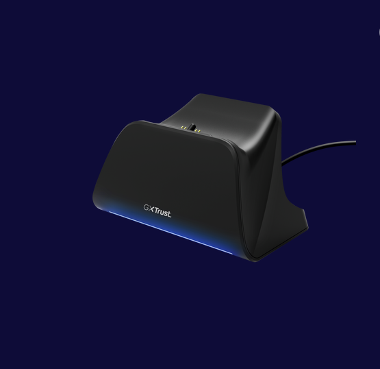 Încărcător Controller PS5 Trust GXT 255 Negru - Stocare și Încărcare