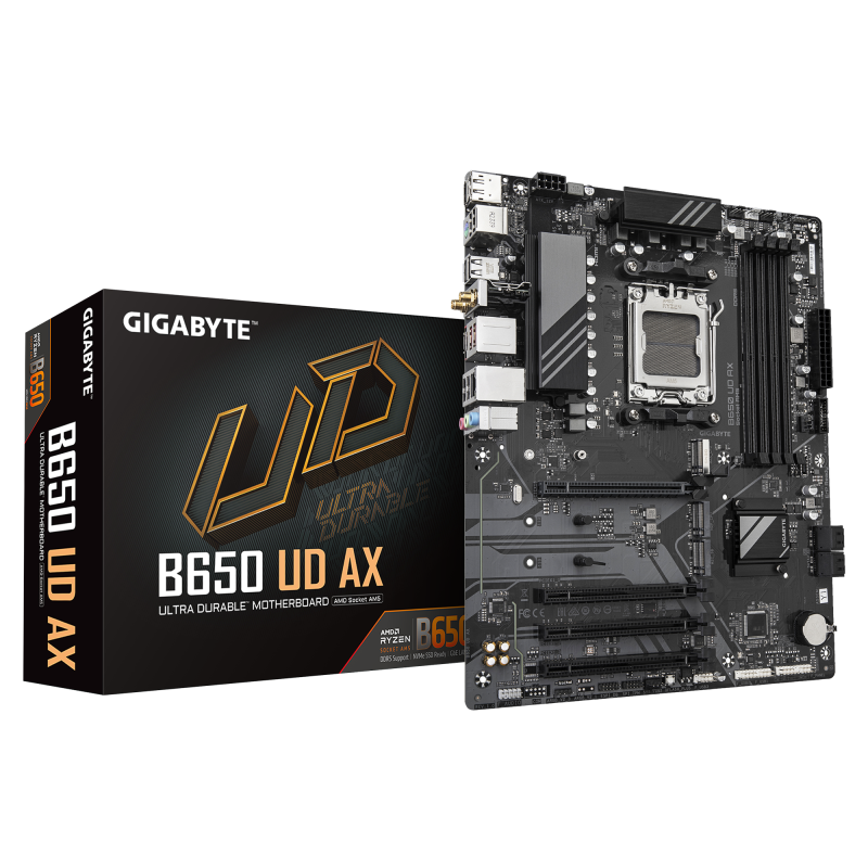 Placă de bază Gigabyte B650 UD AX AM5 - Performanță DDR5