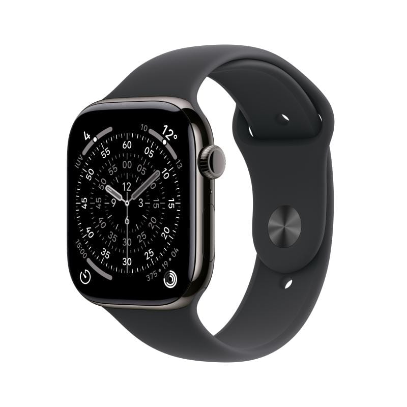 Apple Watch Series 11 GPS+Cellular 46mm Titan Smartwatch - imagine 2