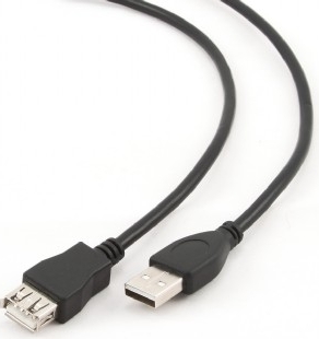 Cablă USB 2.0 Gembird 4.5m Prelungitor Conectori Auriți