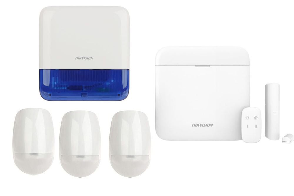 Kit Alarma Hikvision 96 Zone Wireless 3G/4G