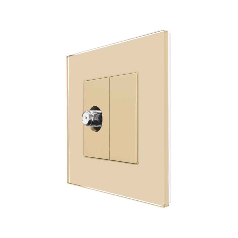 Priza TV Satelit LUXION cu Rama Sticlă - imagine 9