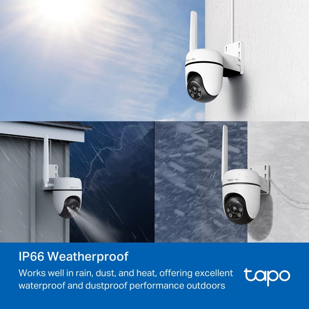 Cameră TP-LINK Tapo C501GW 4G LTE Pan/Tilt Exterior 1080p - imagine 17