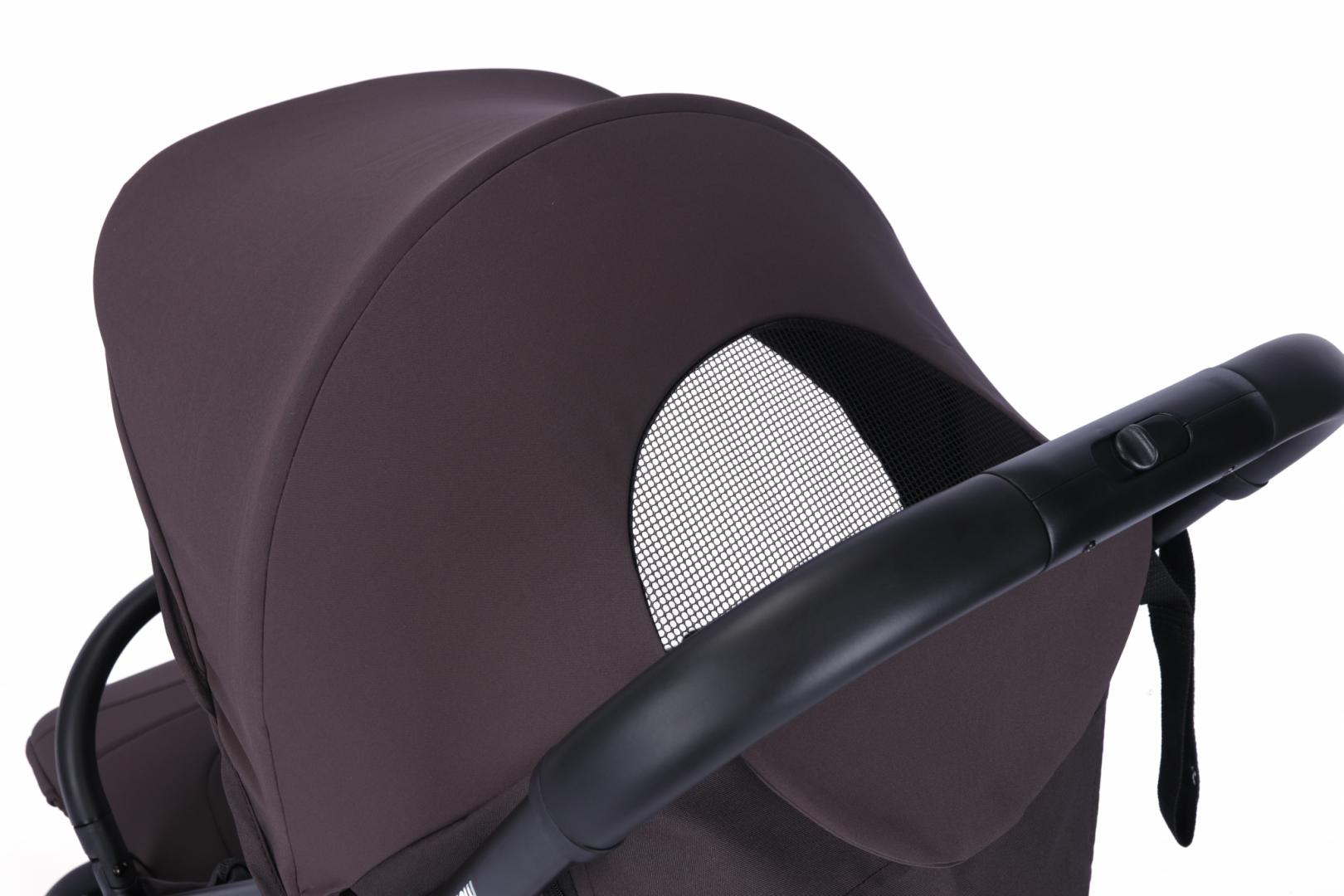 Cărucior U-GROW Autofold Gri 0-48 luni - Pliere Automată - imagine 8