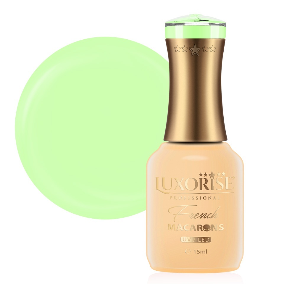 Oja Semipermanenta LUXORISE Kiwi 15ml - Manichiura Pastelata