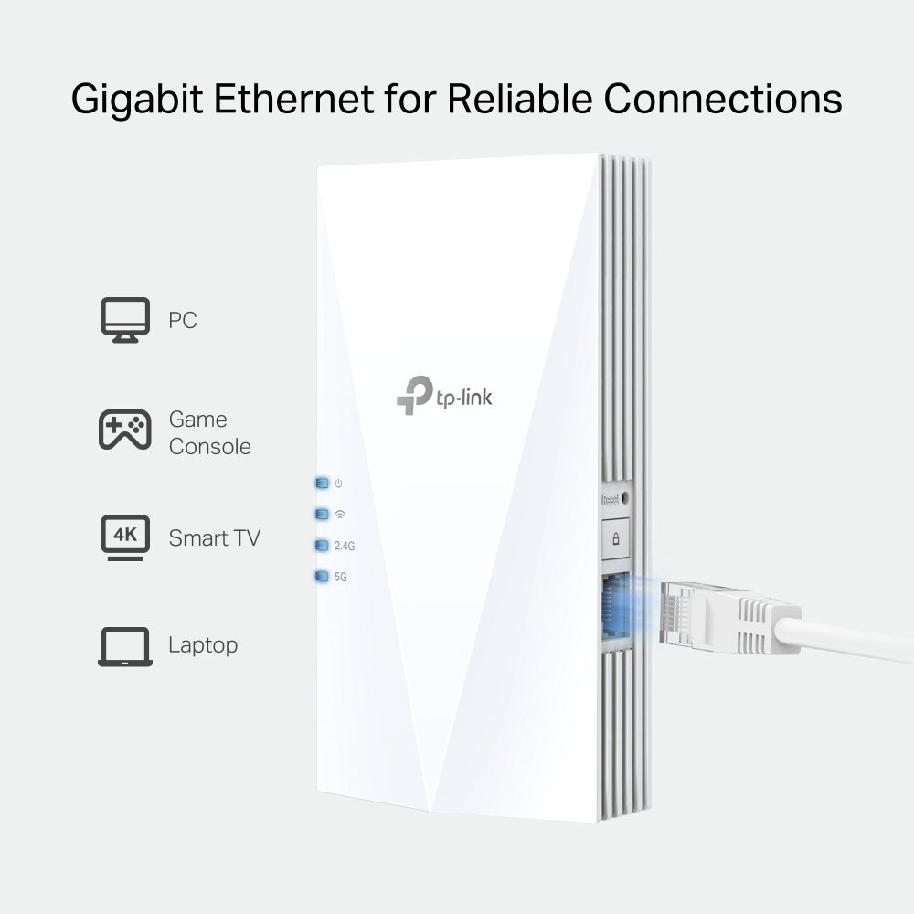Range Extender TP-LINK RE500X AX1500 Wi-Fi 6 Dual Band - imagine 7