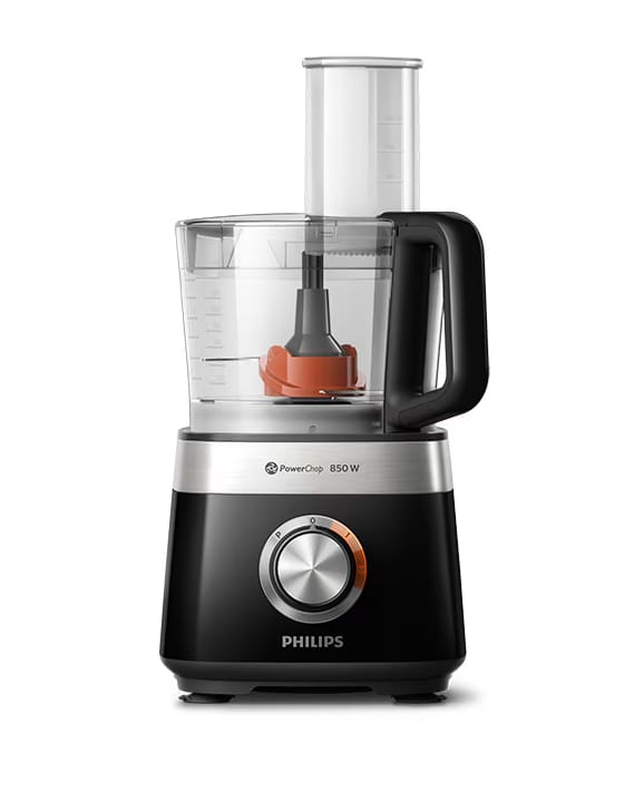 Robot Bucătărie Philips HR7530/10, 850W, Vas 2.1L, Negru - imagine 3