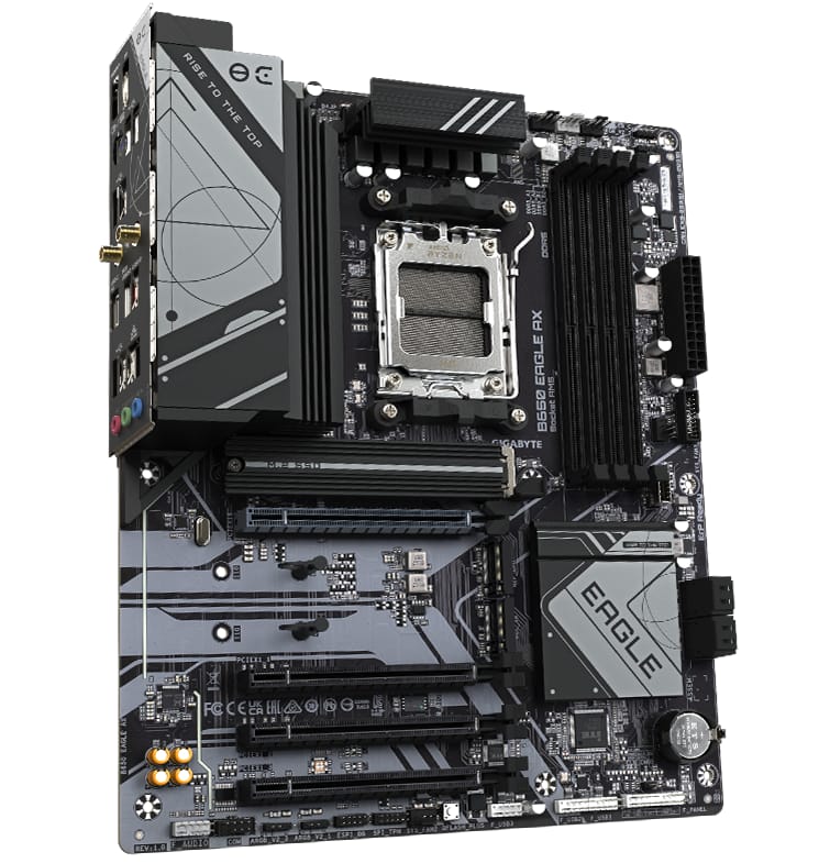Placă de bază GIGABYTE B650 EAGLE AX AM5 ATX WiFi 6E - imagine 4