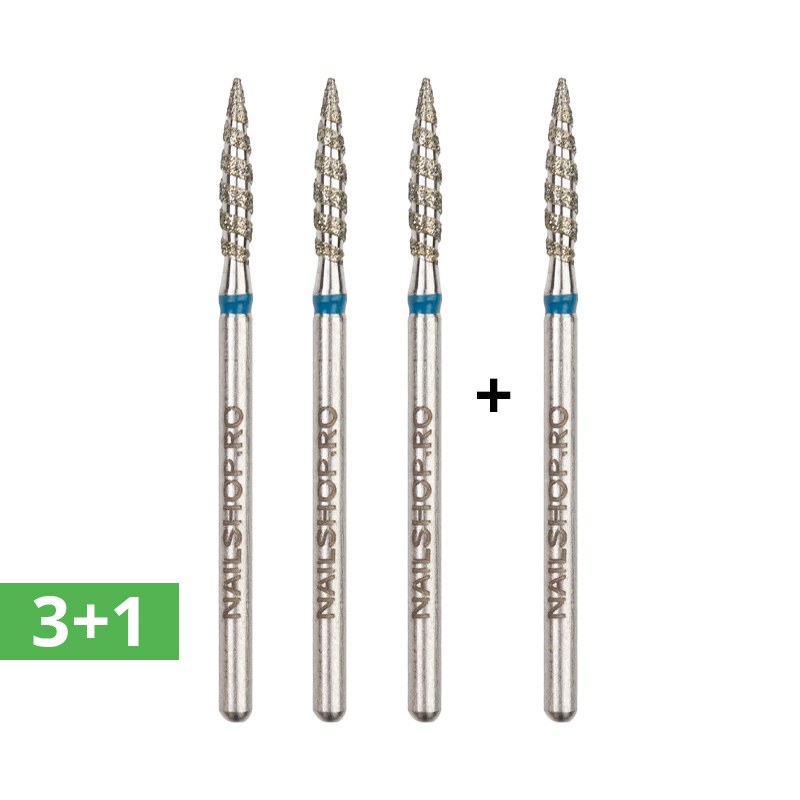 Bit Diamant Flacără Fină 3+1 Gratis Nailshop