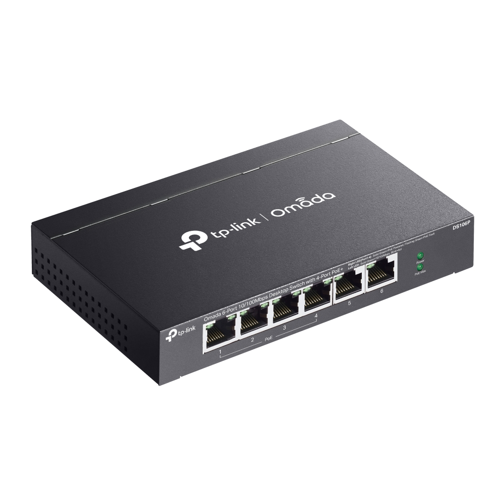 Switch TP-LINK TL-SF1006P PoE+ 6 Porturi 67W - Plug&Play - imagine 4