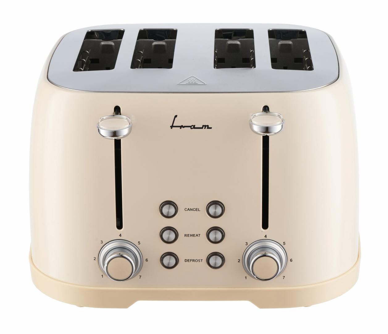 Prajitor de Paine Fram FTP-800CR 4 Felii Crem 1600W - imagine 2