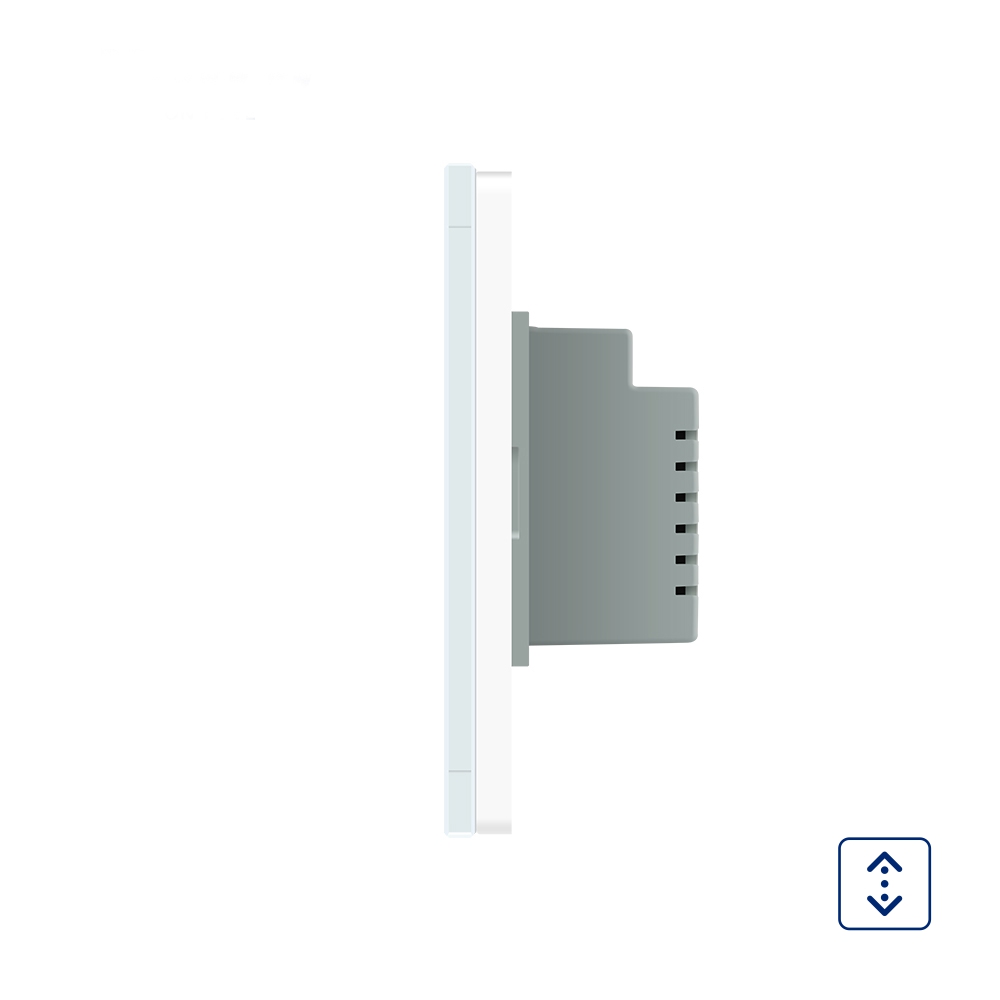 Întrerupător Touch Draperie Livolo, Sticlă - imagine 3