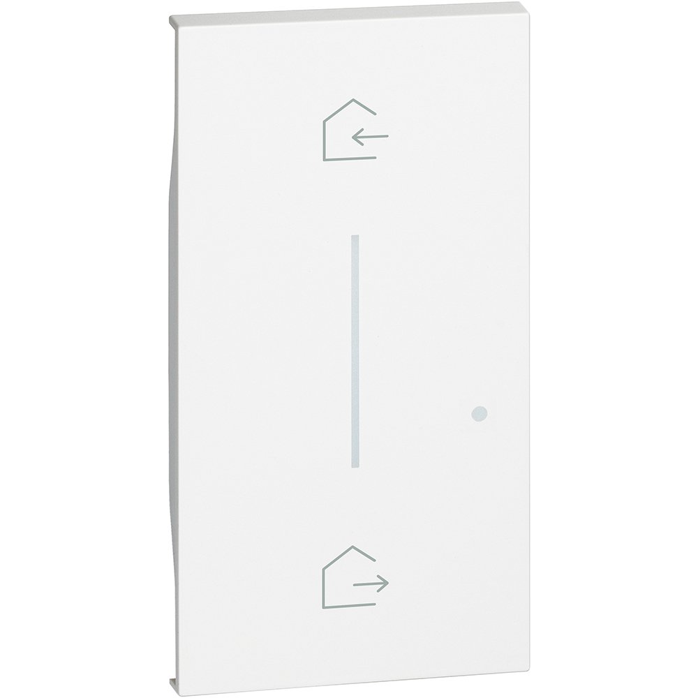 Capac 2 module iluminabil Bticino alb