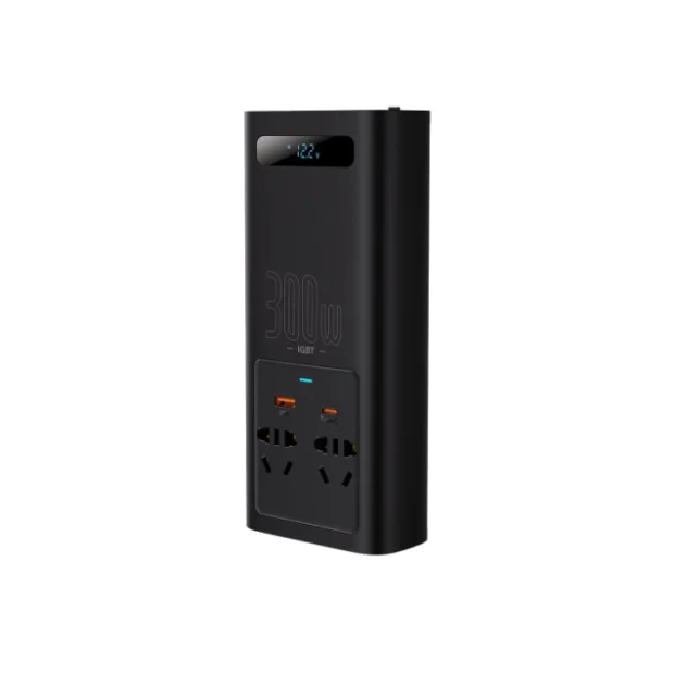 Invertor Auto Baseus 300W 220V, Negru