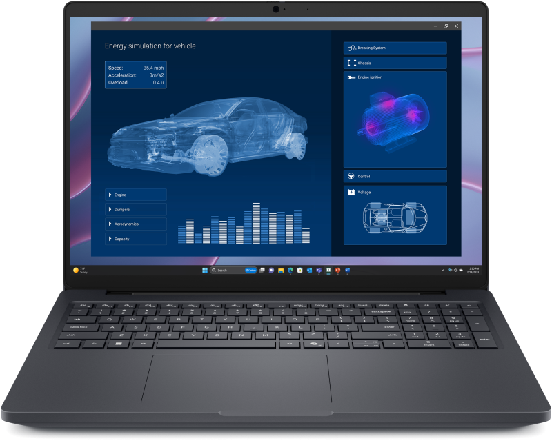 Laptop Dell Pro Max 16 Ryzen AI 7 PRO, RTX 500, 32GB, 512GB