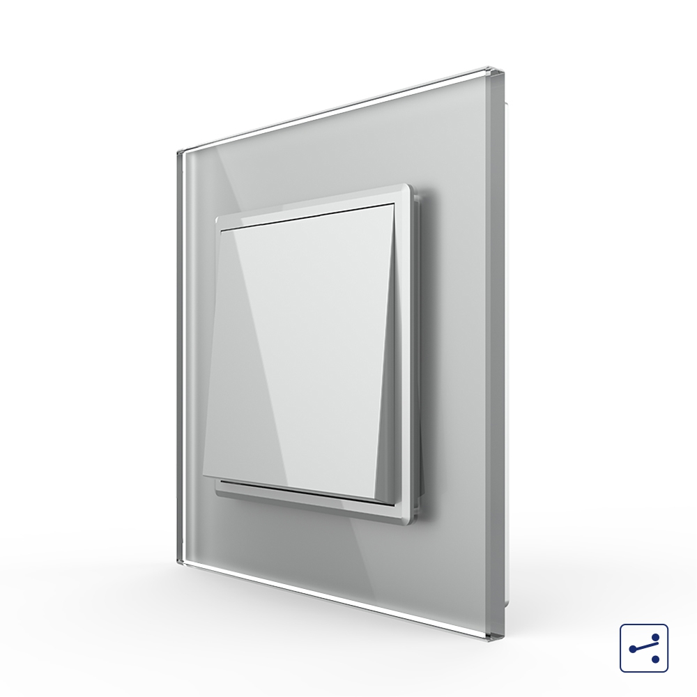 Intrerupator Livolo 2 Module Sticla Cap Scara - imagine 13