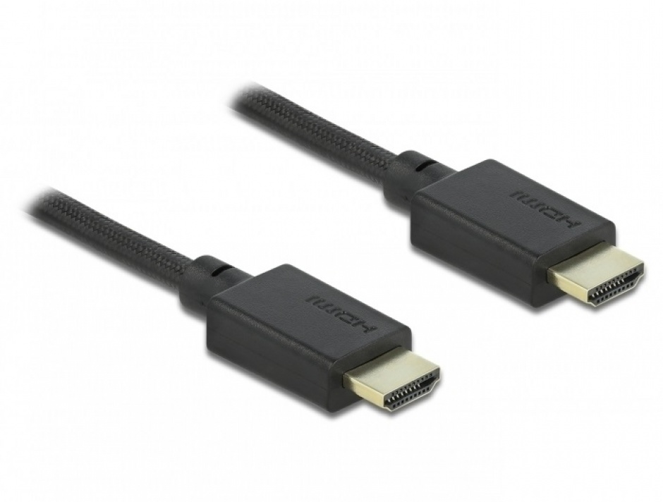 Cablu HDMI Delock 8K, 48Gbps, 0.5m