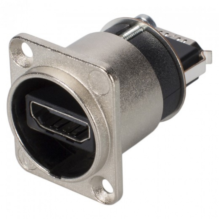 Conector Neutrik HDMI-A Panel Mount D-Type