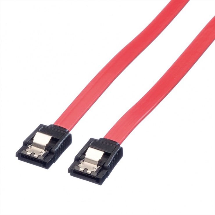Cablu SATA III 6 Gb/s Rosu 0.5m Value