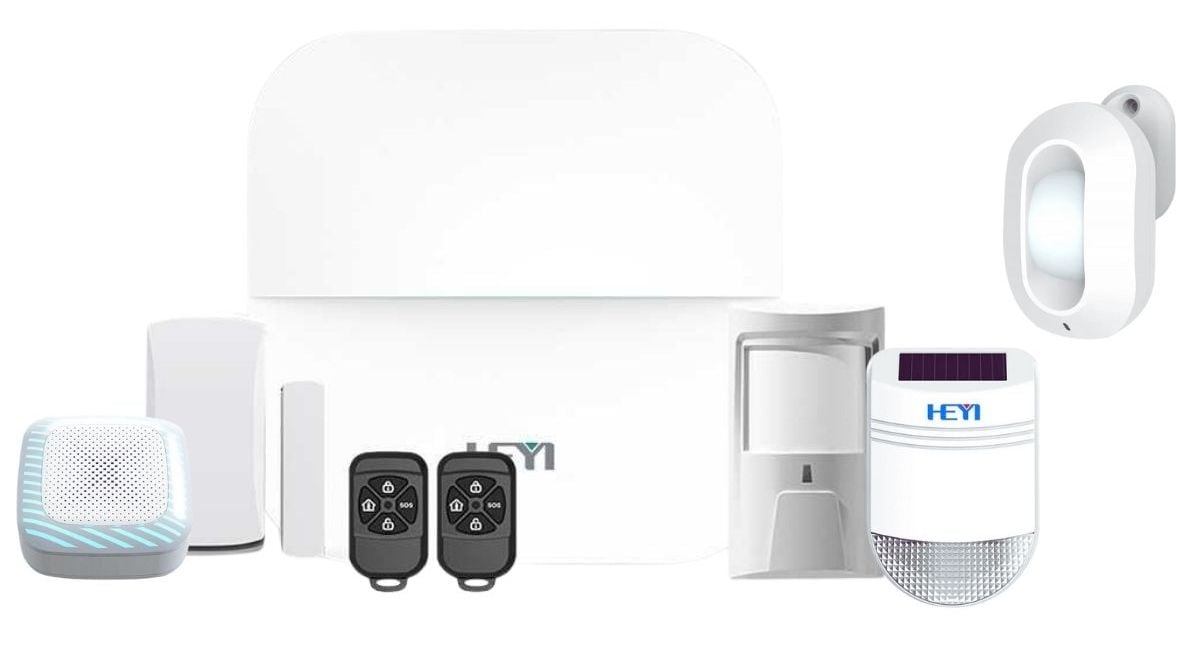 Kit Alarma Wireless Heyi GSM - Securitate Completa