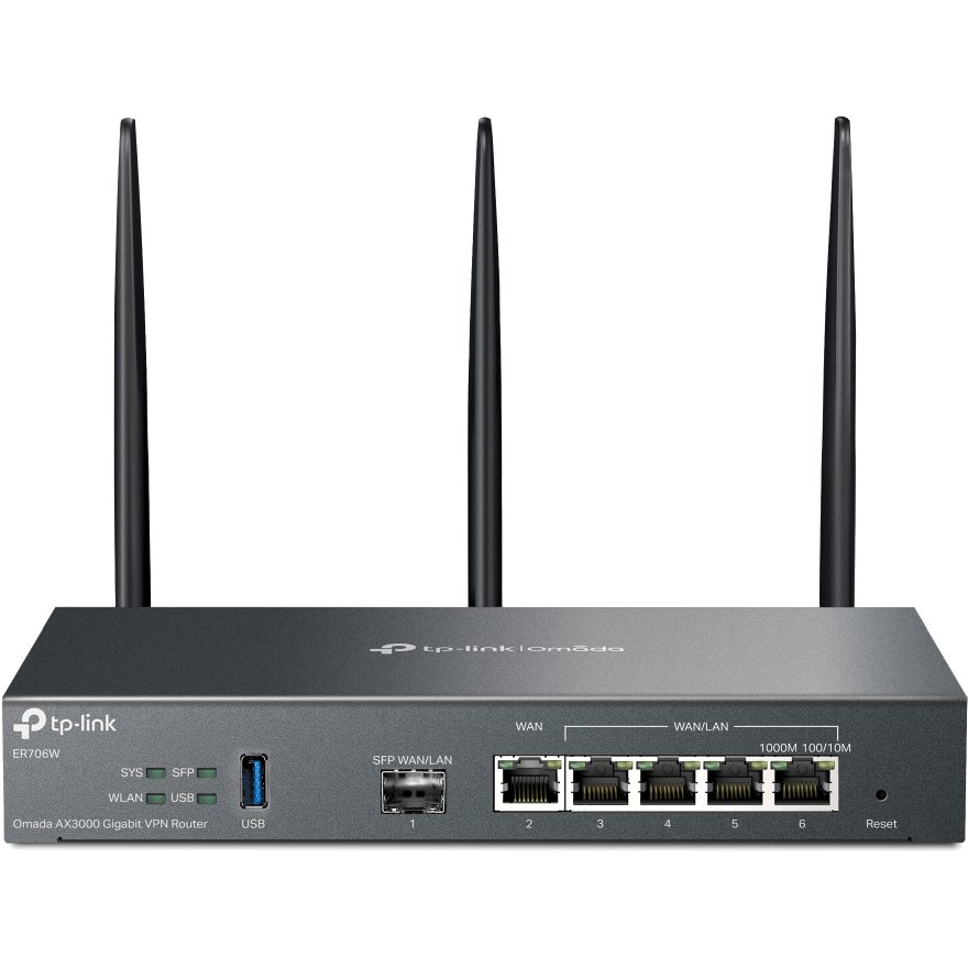 TP-Link ER706W Router VPN AX3000 Dual-WAN Gigabit