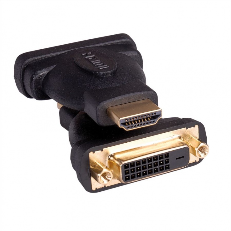 Adaptor HDMI la DVI-D Dual Link Roline