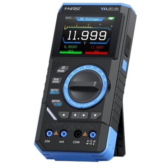 Multimetru digital 3in1, Osciloscop, Generator de semnal, AC/DC 10A, 1MHz, FNIRSI DST-201 / MULTIM-DST201-FNR