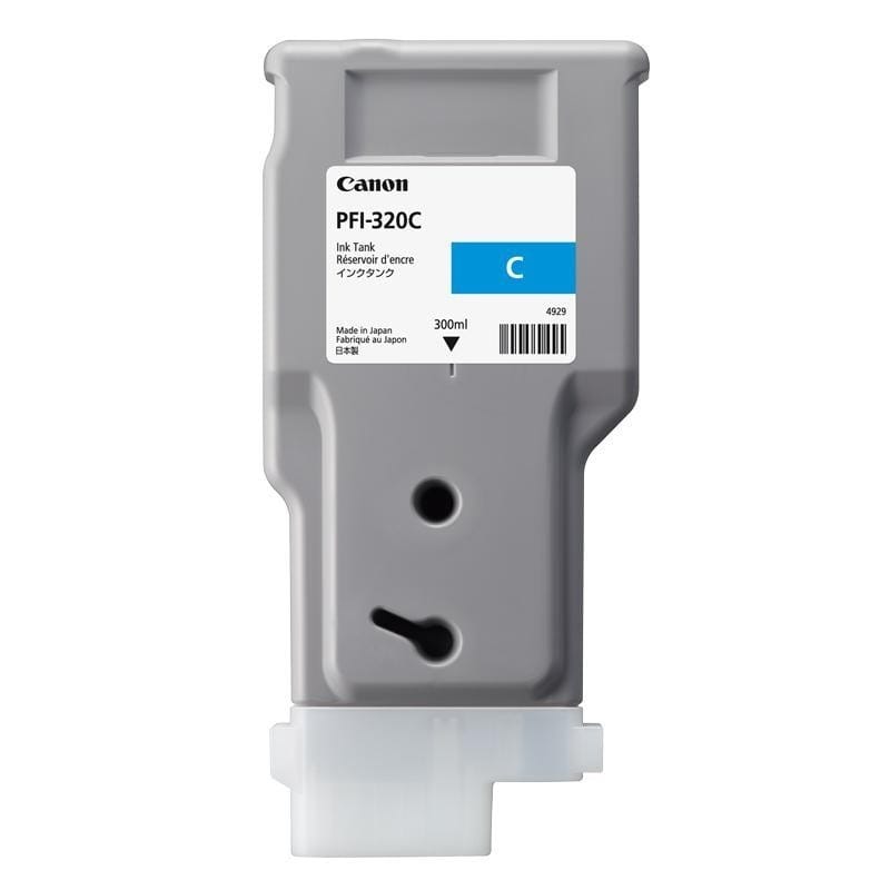 Cartus Cerneala Canon PFI-320C Cyan 300ml Original TM-200/300 - imagine 2