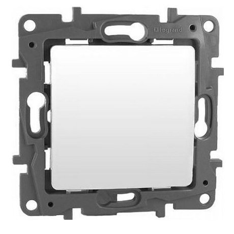 Buton sonerie Niloe Legrand 764507, Alb