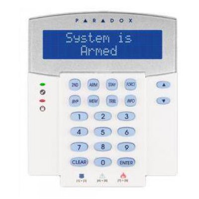 Tastatură LCD Paradox 642 BL, 32 caractere