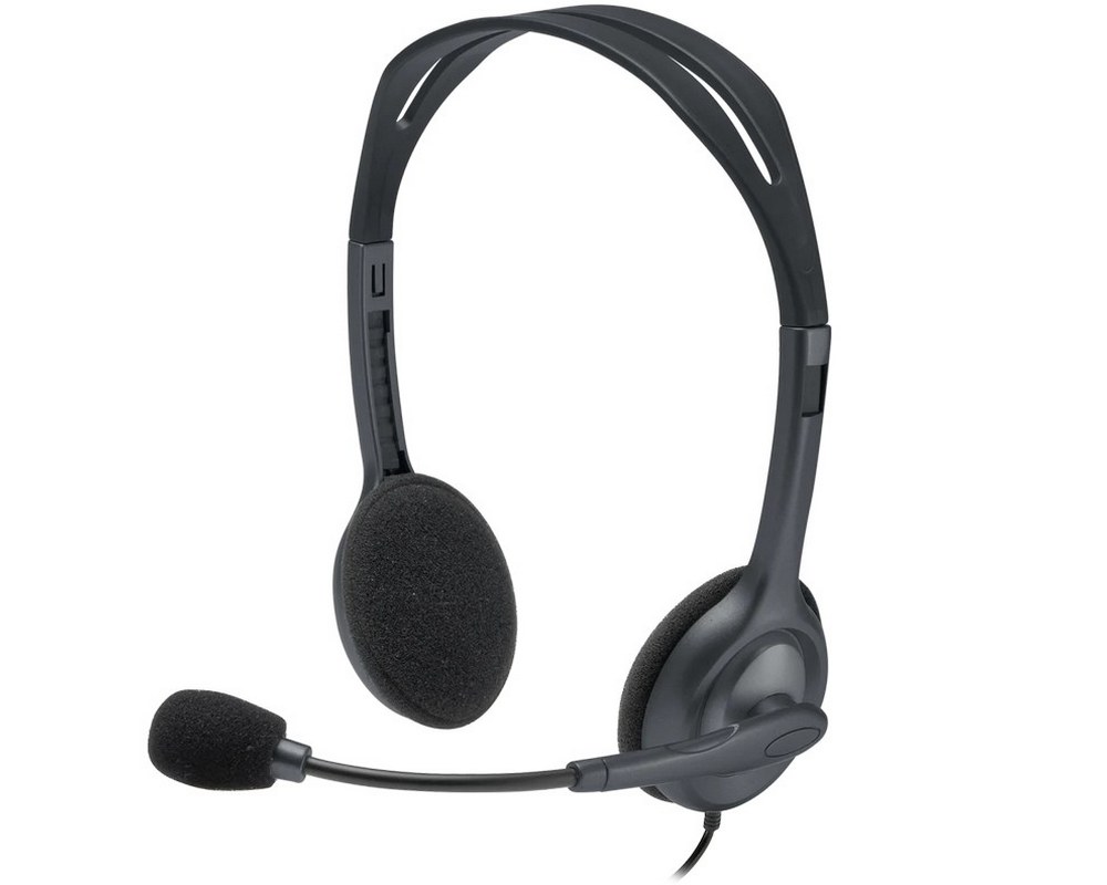 Casti Logitech H111 cu Microfon Jack 3.5mm
