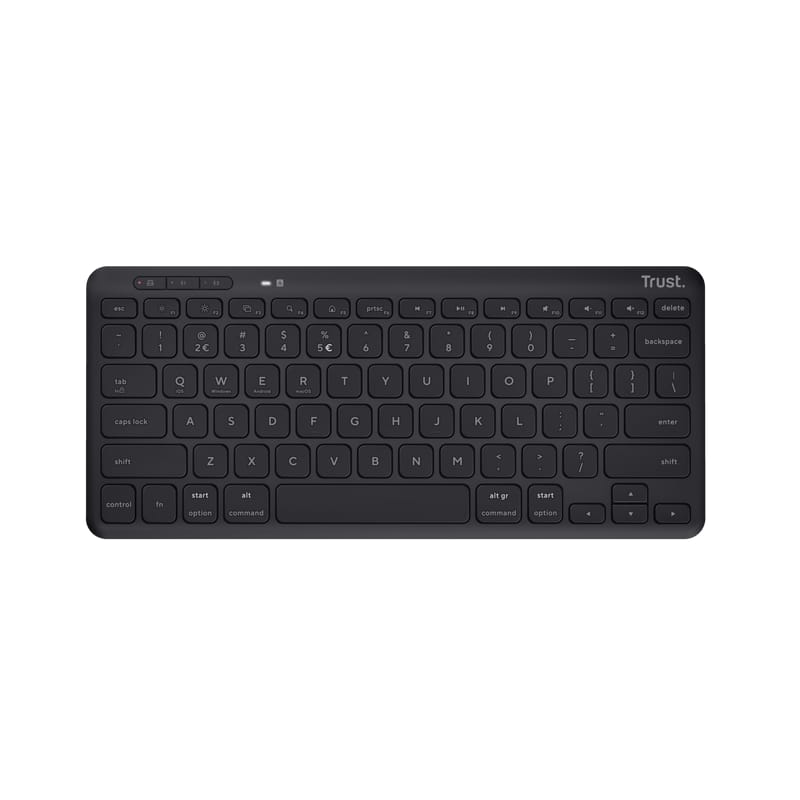 Tastatura Trust Lyra Wireless Compact - Baterie 12 Luni - imagine 2