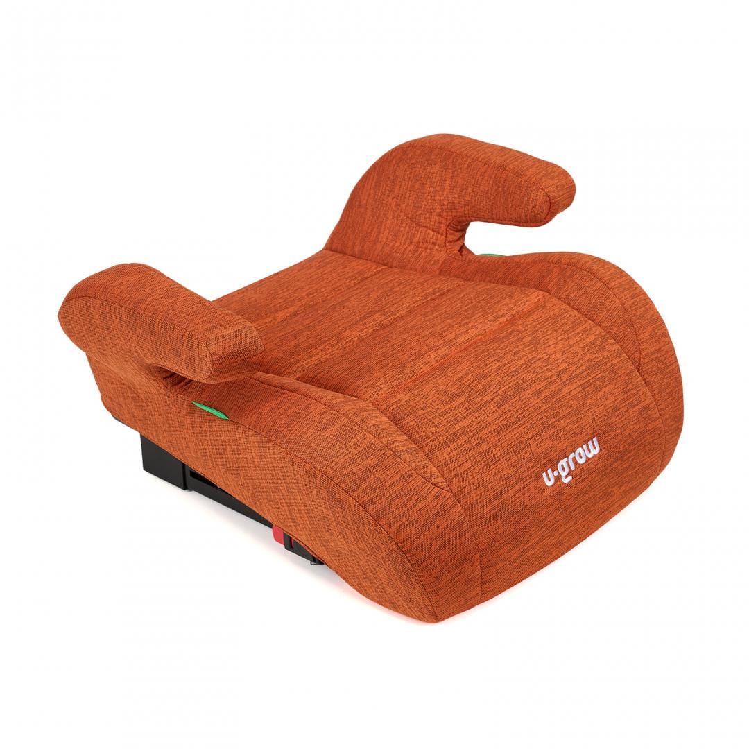 Înălțător Auto U-Grow 125-150 cm R129 ISOFIX Caramiziu - imagine 3