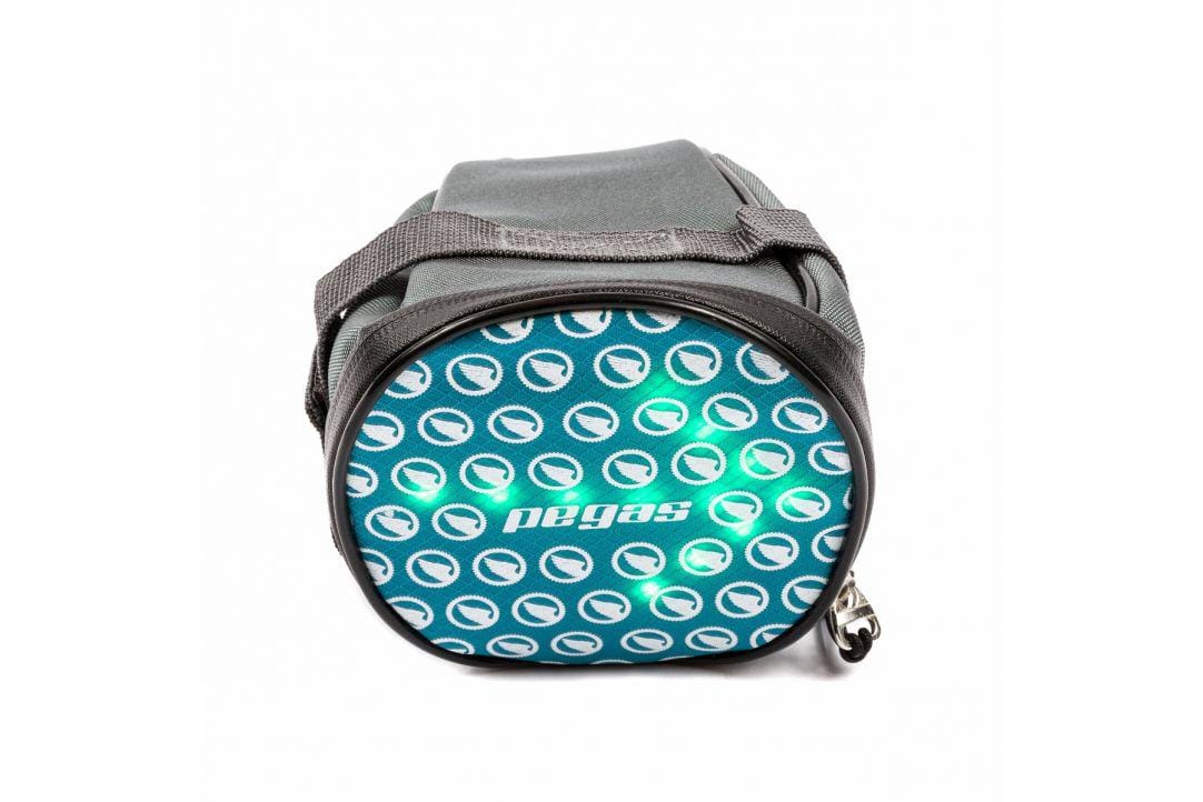 Borsetă Șa PEGAS 30LED cu Semnalizare Wireless - Gri/Albastru - imagine 8