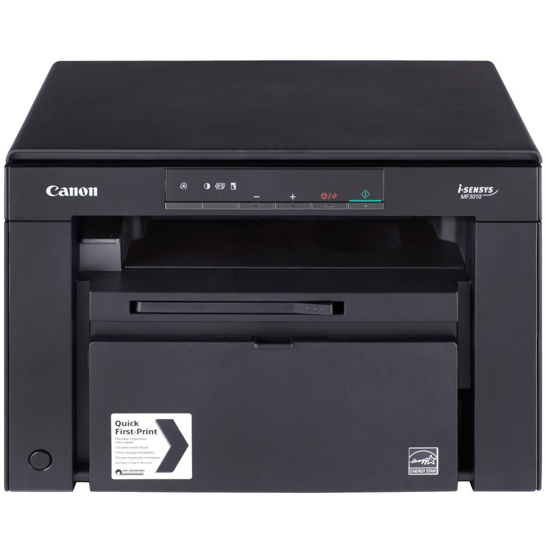 Multifunctional laser mono Canon MF3010 + 2X CRG725 incluse in pachet, dimensiune A4 (Printare, Copiere, Scanare), viteza 18ppm, rez max 1200x600dp... - imagine 2