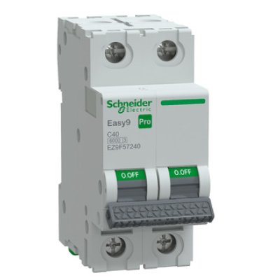 Întrerupător automat Schneider Easy9 Pro 2P 40A C 6000A