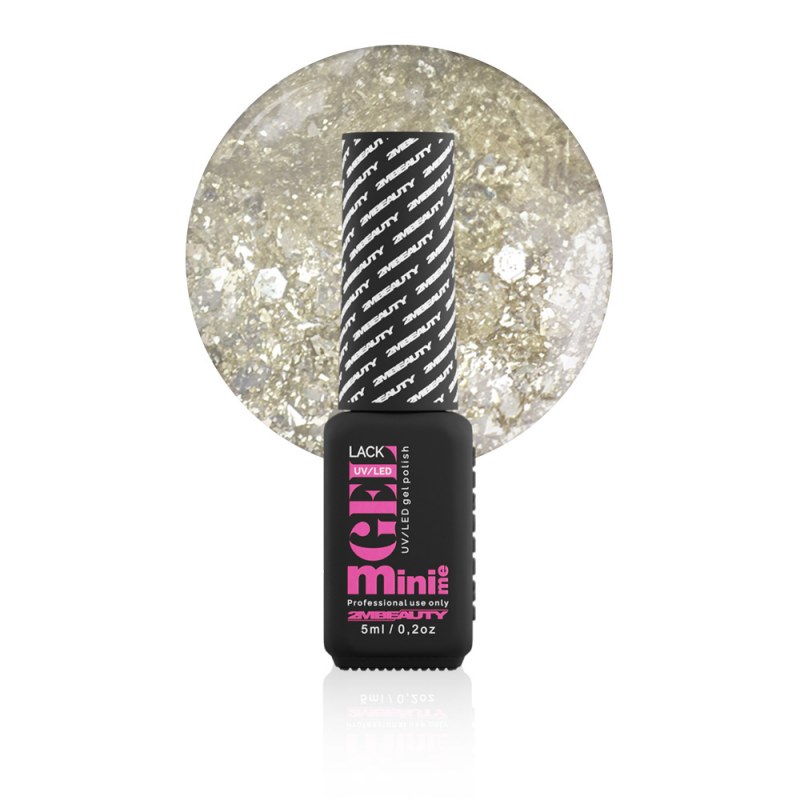 Oja Semipermanentă Nailshop Platinum 06 cu Sclipici 5ml