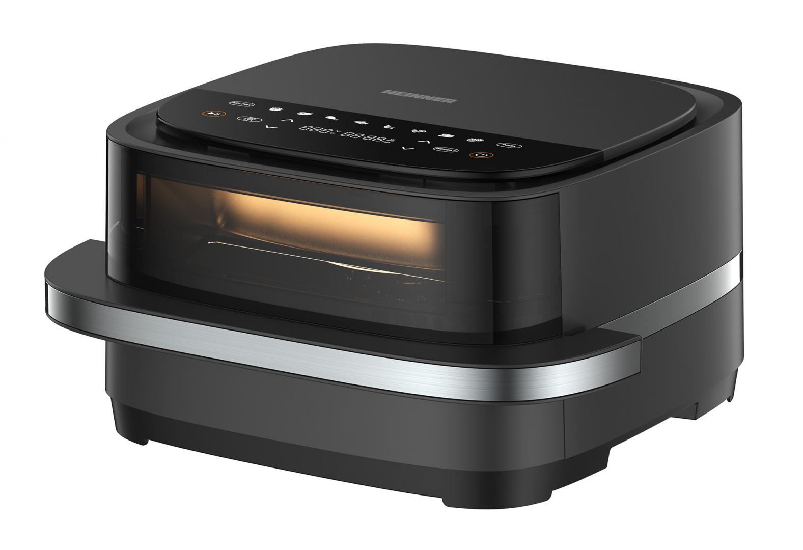 Friteuză Aer Cald și Cuptor Pizza 2 în 1 Heinner 4L 2200W