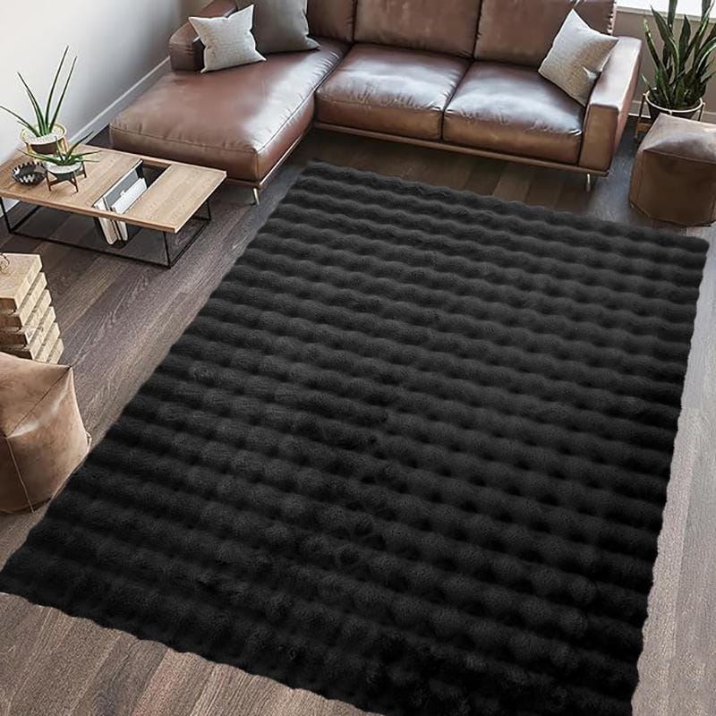 Covor Blanita Paopao 160x230 cm Negru - Elegant și Confortabil - imagine 3