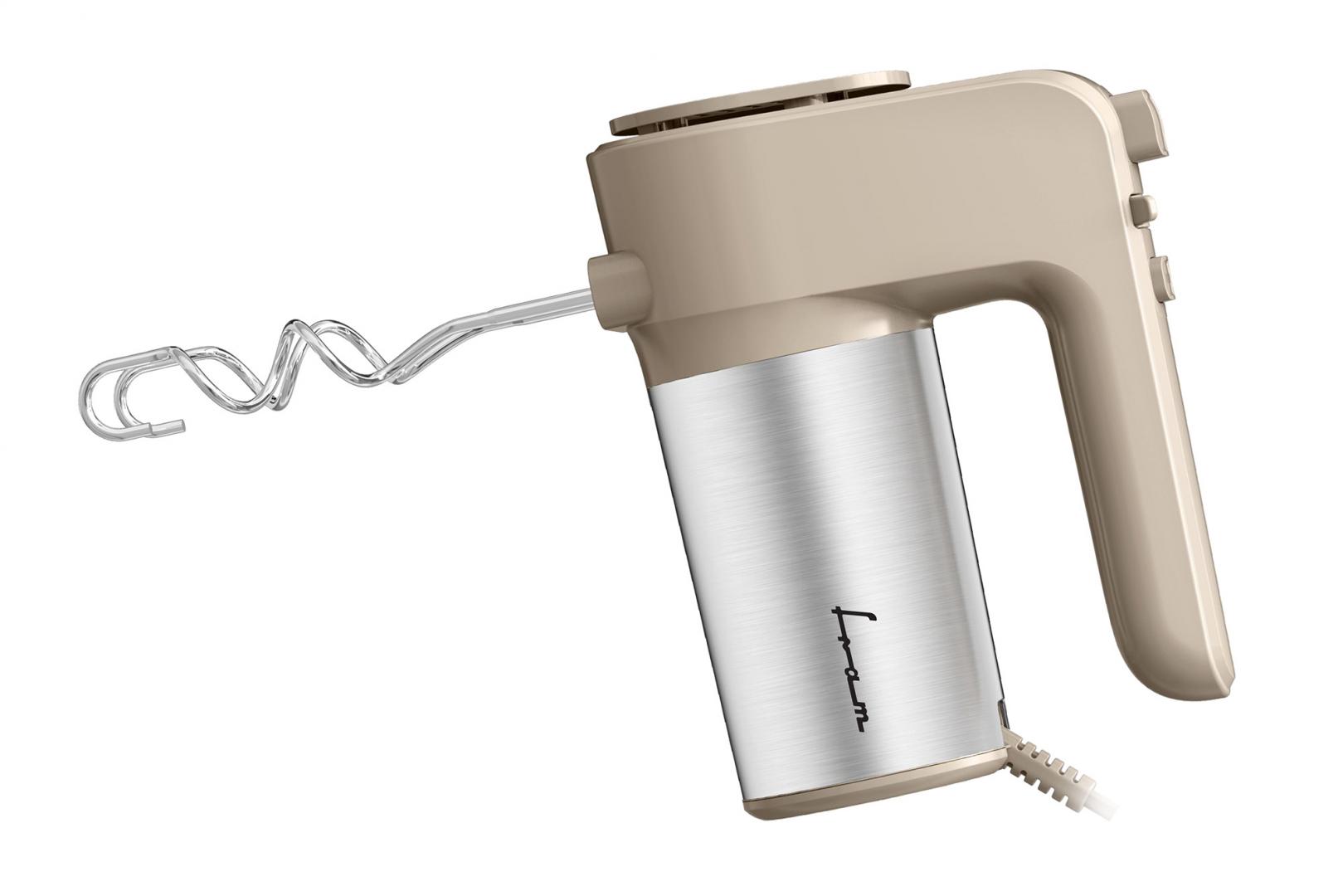 Mixer de Mână Heinner FRAM 400W - 6 Viteze și Accesorii Inox