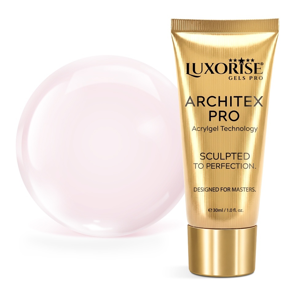 Polygel LUXORISE ARCHITEX PRO - Atelier Rosé Collection, Lyric Rose, 30ml