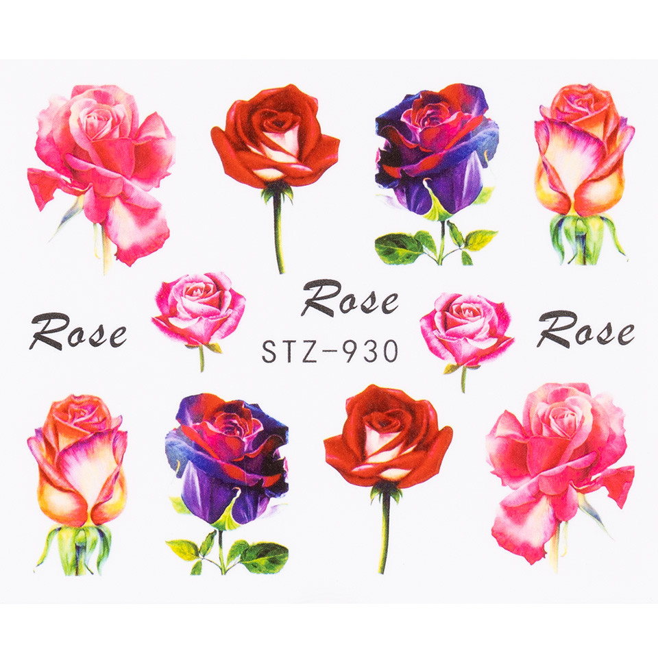 Tatuaj Unghii LUXORISE Flower Elite, STZ-930